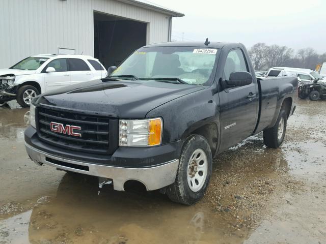 1GTPCTEXXAZ191467 - 2010 GMC SIERRA C15 BLACK photo 2