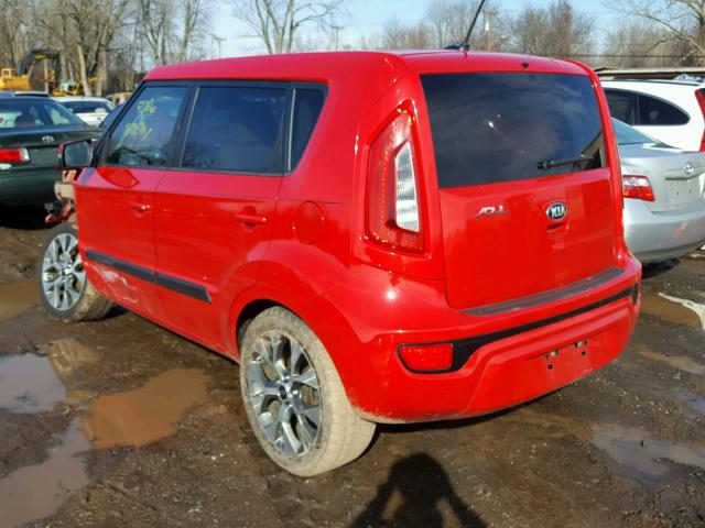 KNDJT2A63D7573661 - 2013 KIA SOUL + RED photo 3