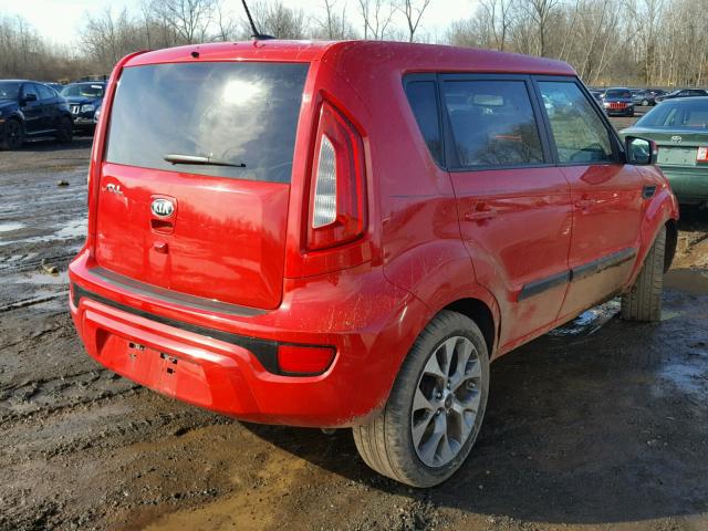 KNDJT2A63D7573661 - 2013 KIA SOUL + RED photo 4