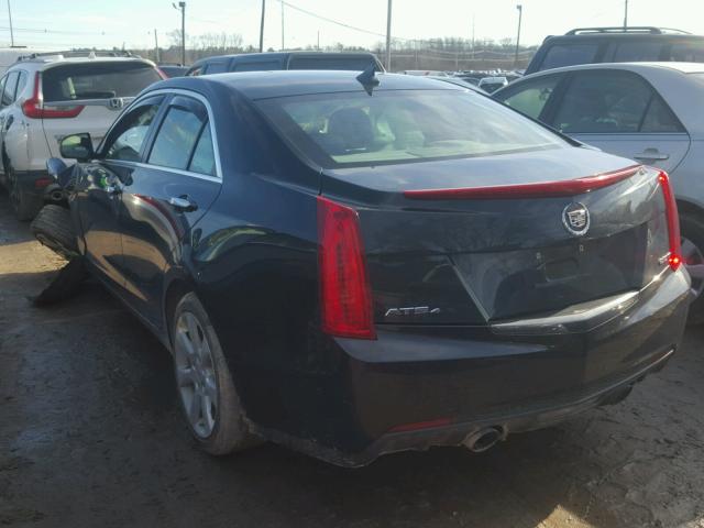 1G6AG5RX9E0118801 - 2014 CADILLAC ATS BLACK photo 3