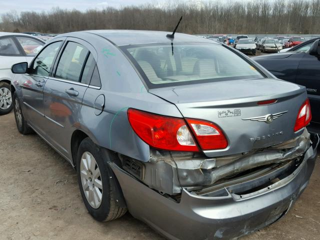 1C3LC46KX8N211567 - 2008 CHRYSLER SEBRING LX GRAY photo 3