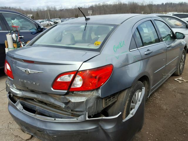 1C3LC46KX8N211567 - 2008 CHRYSLER SEBRING LX GRAY photo 4