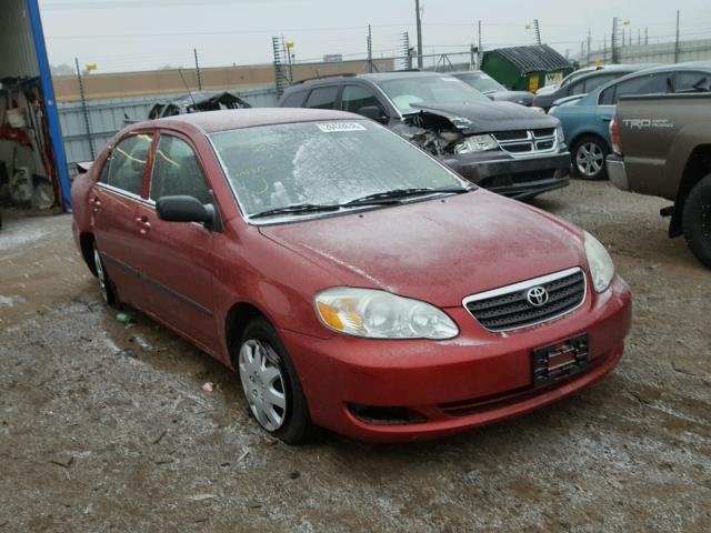 1NXBR32EX8Z962766 - 2008 TOYOTA COROLLA CE RED photo 1