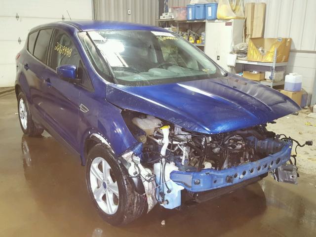 1FMCU9GX6FUB90537 - 2015 FORD ESCAPE SE BLUE photo 1