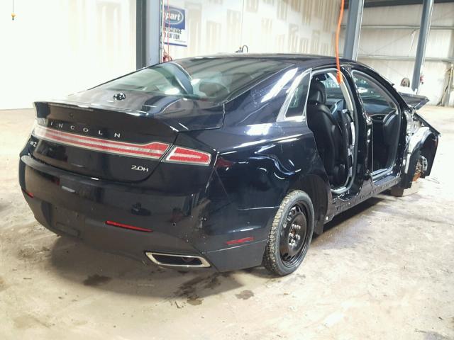 3LN6L2LU6GR602760 - 2016 LINCOLN MKZ HYBRID BLACK photo 4