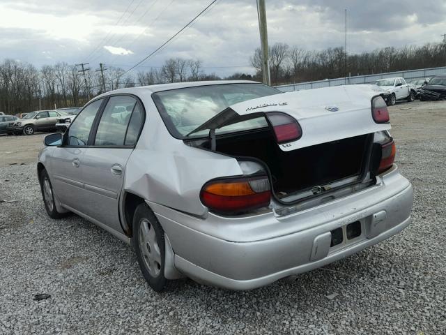1G1NE52J916259622 - 2001 CHEVROLET MALIBU LS 银色 照片 3
