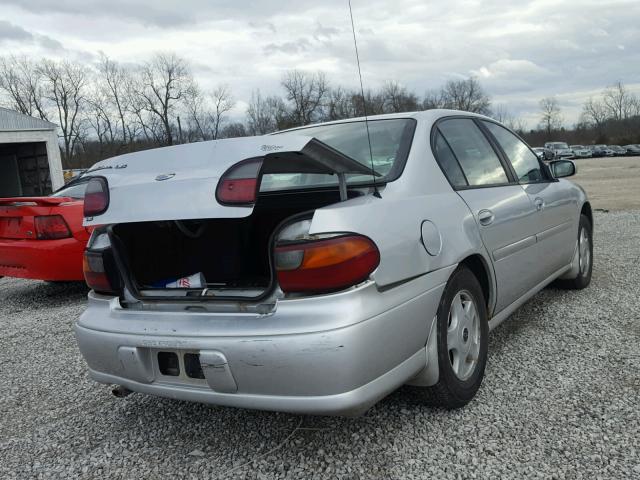 1G1NE52J916259622 - 2001 CHEVROLET MALIBU LS SILVER photo 4