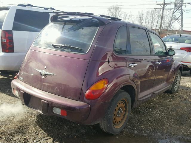 3C8FY78G43T599617 - 2003 CHRYSLER PT CRUISER PURPLE photo 4