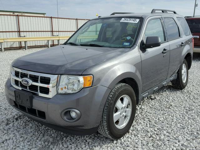 1FMCU0D73CKA74980 - 2012 FORD ESCAPE XLT GRAY photo 2