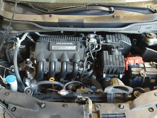 JHMZE2H71AS002611 - 2010 HONDA INSIGHT EX GRAY photo 7