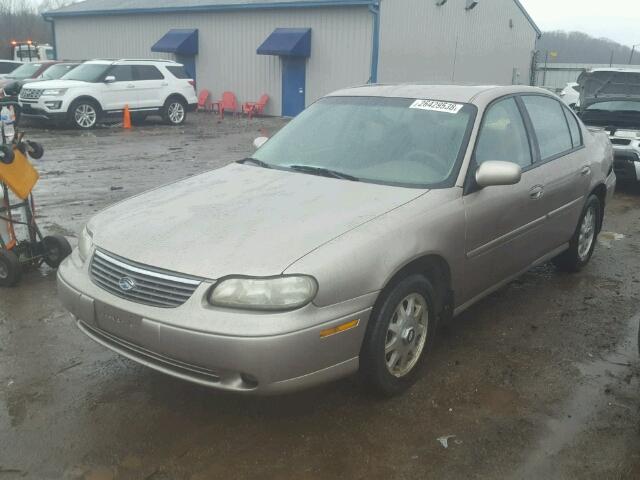 1G1NE52M3X6270702 - 1999 CHEVROLET MALIBU LS ოქროსფერი ფოტო 2