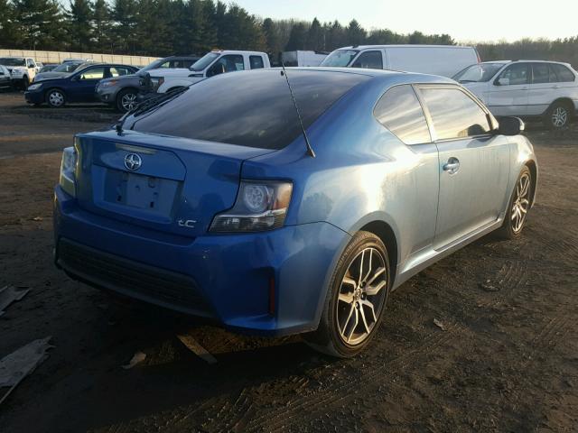 JTKJF5C75GJ024056 - 2016 TOYOTA SCION TC 蓝色 照片 4