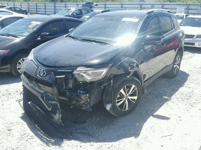 2T3WFREV0GW292899 - 2016 TOYOTA RAV4 XLE BLACK photo 2