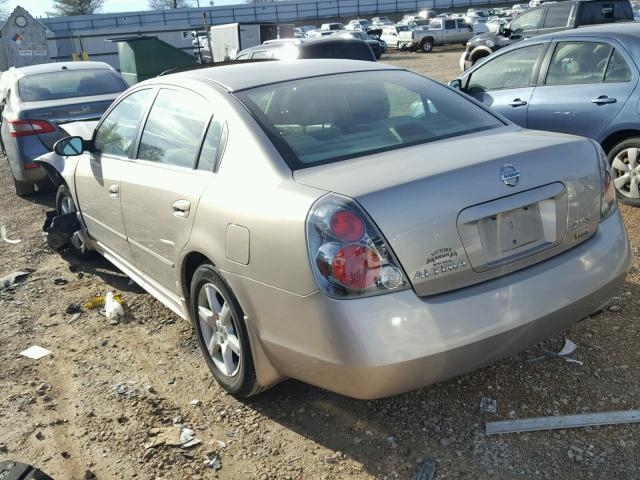 1N4AL11D86C258234 - 2006 NISSAN ALTIMA S GOLD photo 3