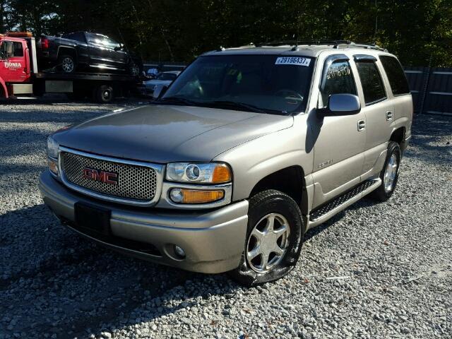 1GKEK63UX3J229662 - 2003 GMC YUKON DENA SILVER photo 2