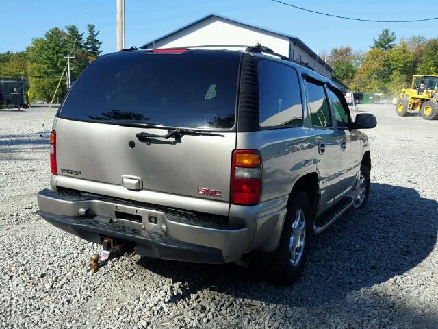 1GKEK63UX3J229662 - 2003 GMC YUKON DENA SILVER photo 4