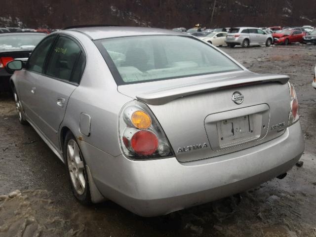 1N4BL11D63C326174 - 2003 NISSAN ALTIMA SE SILVER photo 3