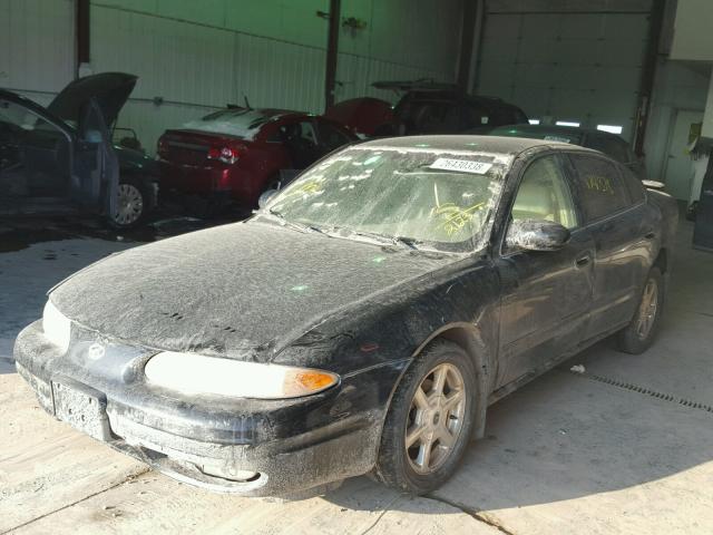 1G3NF52E74C132123 - 2004 OLDSMOBILE ALERO GLS 黑色 照片 2