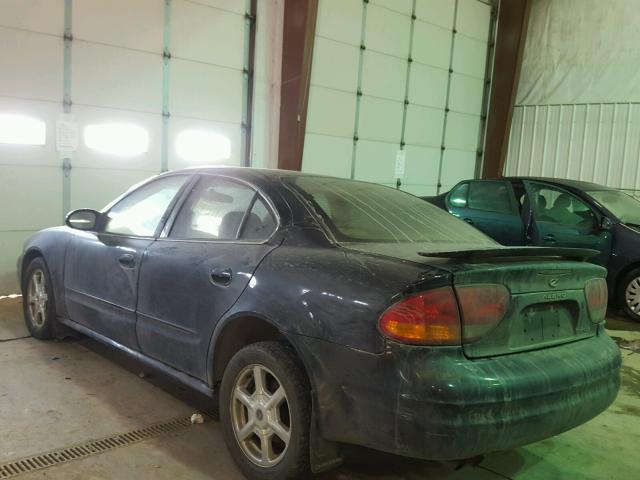 1G3NF52E74C132123 - 2004 OLDSMOBILE ALERO GLS 黑色 照片 3