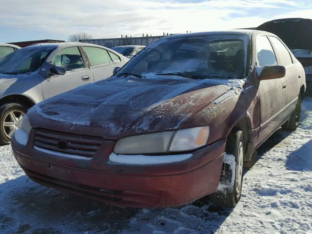 JT2BG22K3V0038627 - 1997 TOYOTA CAMRY LE MAROON photo 2