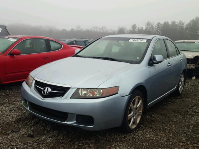 JH4CL96834C009350 - 2004 ACURA TSX BLUE photo 2