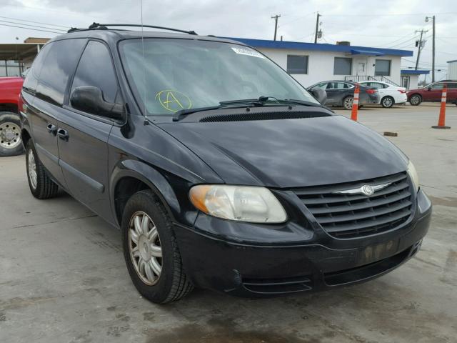 1A4GP45RX6B551679 - 2006 CHRYSLER TOWN & COU BLACK photo 1