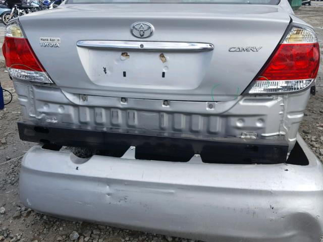 4T1BE32K66U139380 - 2006 TOYOTA CAMRY LE SILVER photo 9