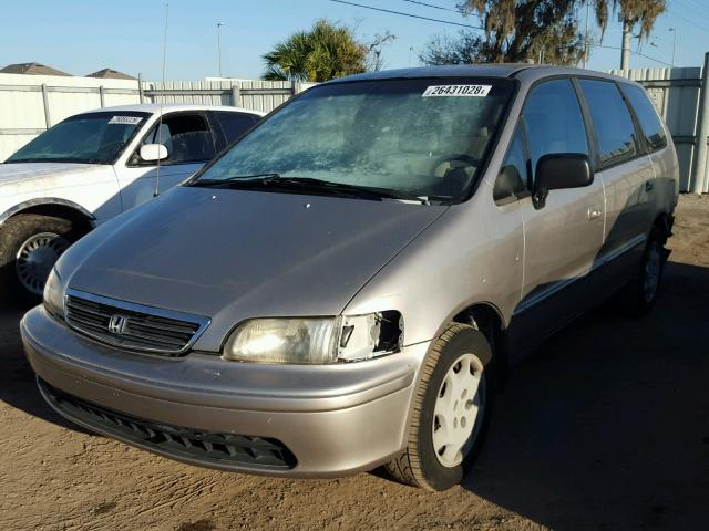 JHMRA3840WC002396 - 1998 HONDA ODYSSEY LX BEIGE photo 2