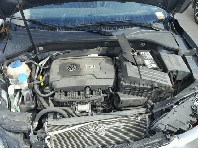 1VWAT7A37EC055271 - 2014 VOLKSWAGEN PASSAT S GRAY photo 7