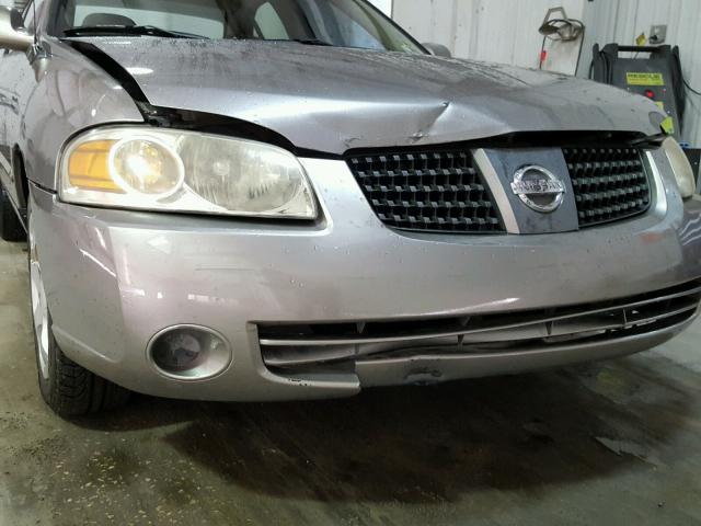 3N1CB51D75L490908 - 2005 NISSAN SENTRA 1.8 BEIGE photo 9