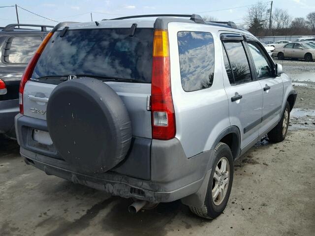 SHSRD78894U230392 - 2004 HONDA CR-V EX SILVER photo 4