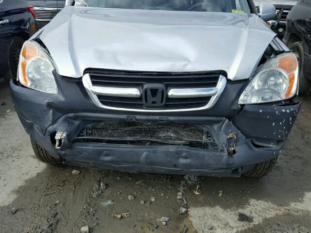 SHSRD78894U230392 - 2004 HONDA CR-V EX SILVER photo 7