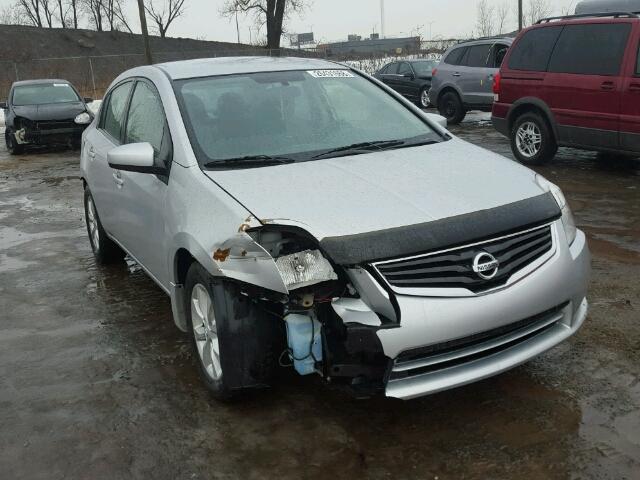 3N1AB6APXBL631117 - 2011 NISSAN SENTRA 2.0 SILVER photo 1