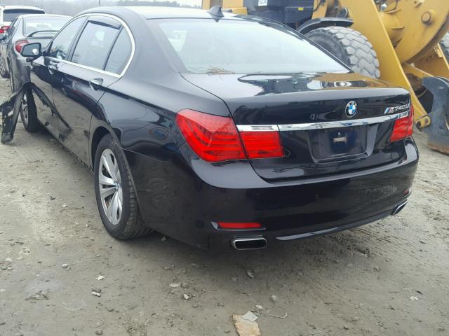 WBAKB4C56CC577049 - 2012 BMW 740 LI BLACK photo 3