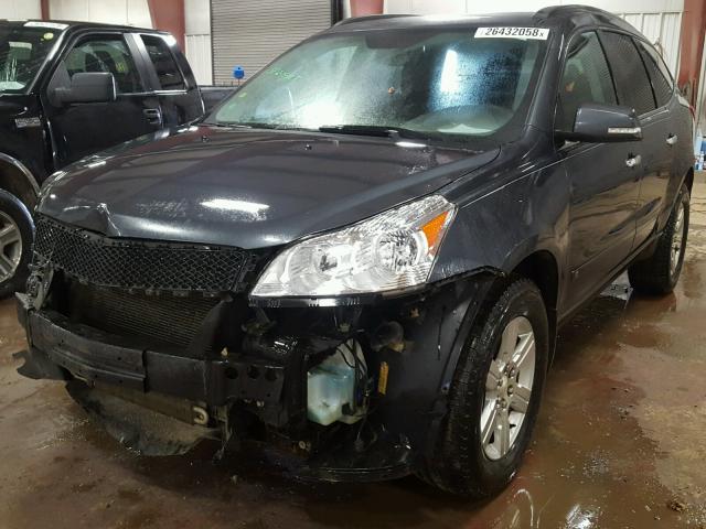 1GNLVFED7AS132439 - 2010 CHEVROLET TRAVERSE L GRAY photo 2