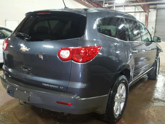 1GNLVFED7AS132439 - 2010 CHEVROLET TRAVERSE L GRAY photo 4