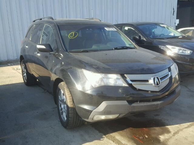 2HNYD28489H514319 - 2009 ACURA MDX TECHNO BLACK photo 1