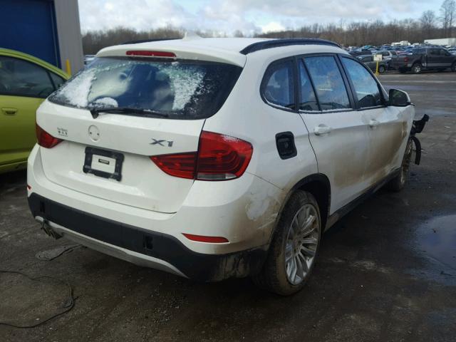 WBAVL1C57EVY14485 - 2014 BMW X1 XDRIVE2 WHITE photo 4