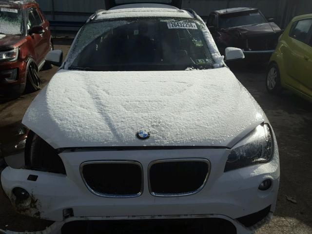 WBAVL1C57EVY14485 - 2014 BMW X1 XDRIVE2 WHITE photo 7