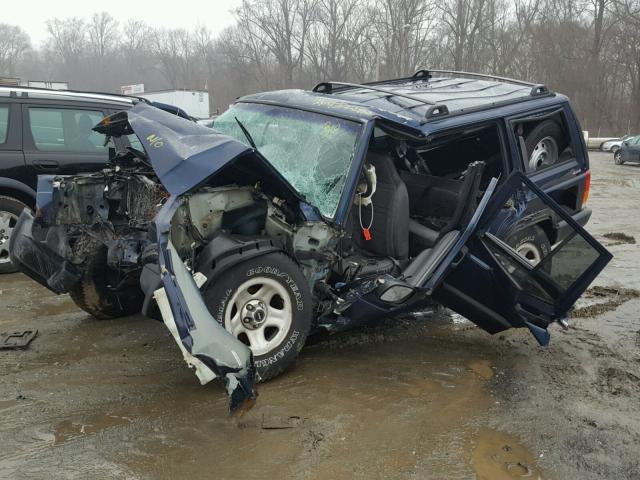 N0V1N26432288 - 2000 JEEP CHEROKEE S BLUE photo 9