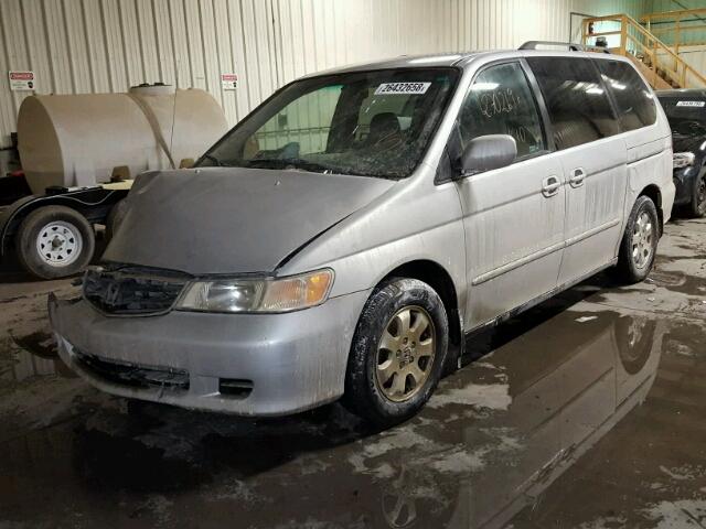 2HKRL18623H001896 - 2003 HONDA ODYSSEY EX SILVER photo 2