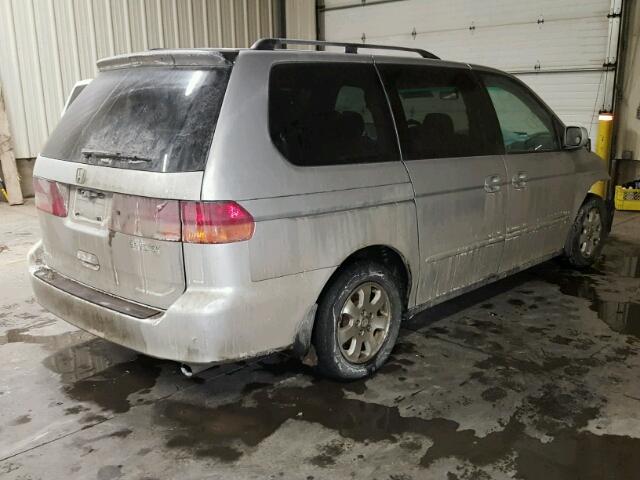 2HKRL18623H001896 - 2003 HONDA ODYSSEY EX SILVER photo 4