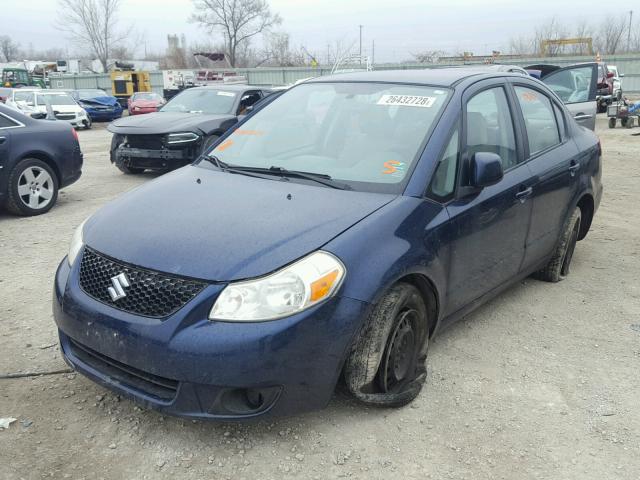 JS2YC412485106229 - 2008 SUZUKI SX4 BLUE photo 2