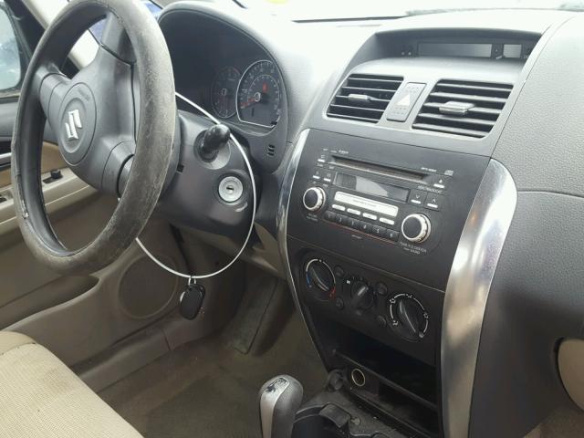 JS2YC412485106229 - 2008 SUZUKI SX4 BLUE photo 9