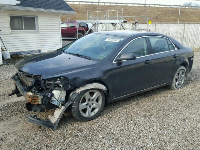 1G1ZH57B094258473 - 2009 CHEVROLET MALIBU 1LT 黑色 照片 2
