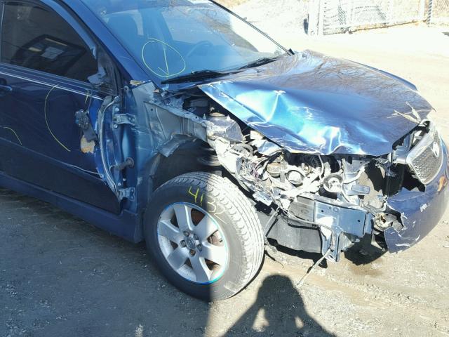 2T1BR32E57C731418 - 2007 TOYOTA COROLLA CE BLUE photo 9