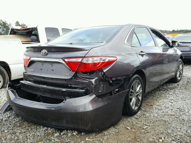 4T1BF1FK7GU177777 - 2016 TOYOTA CAMRY LE GRAY photo 4