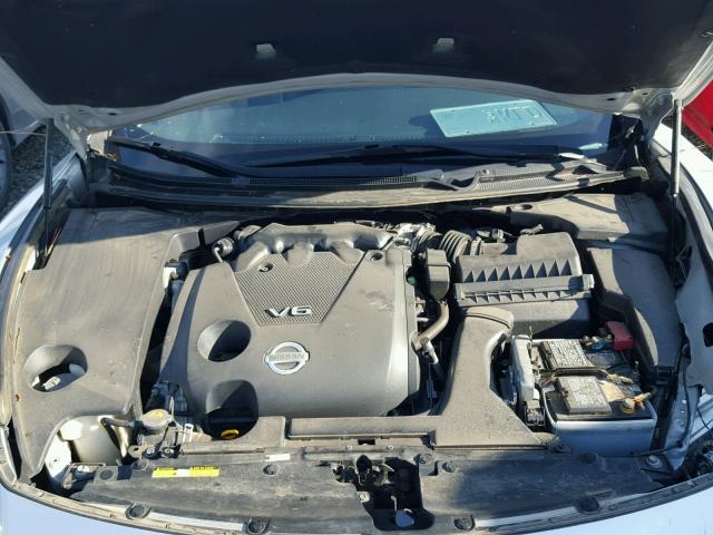 1N4AA5AP5DC846290 - 2013 NISSAN MAXIMA S SILVER photo 7