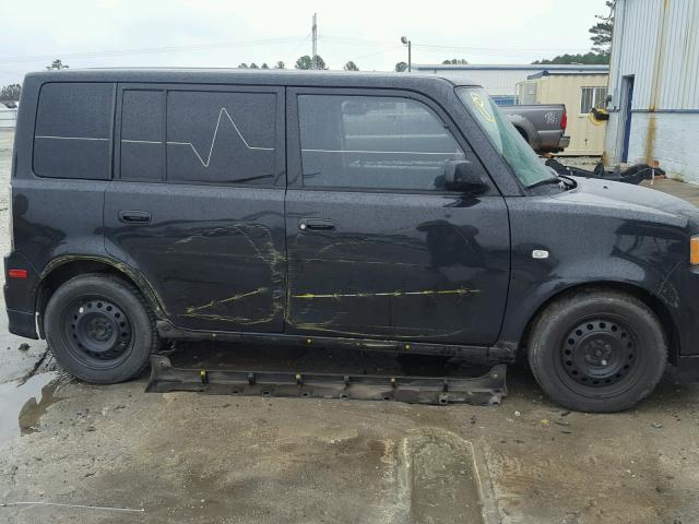 JTLKT334550212579 - 2005 TOYOTA SCION XB BLACK photo 9