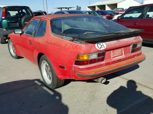 WP0ZZZ94ZDN401721 - 1983 PORSCHE 944 RED photo 3